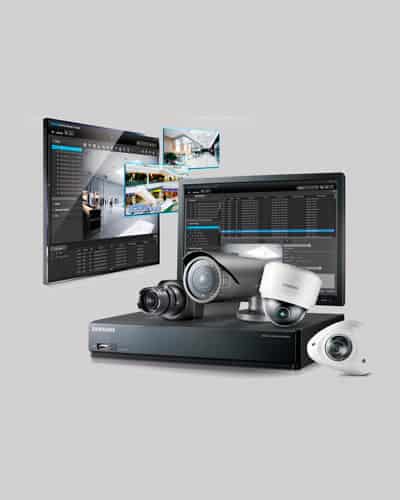 kit de cámara de seguridad y monitores